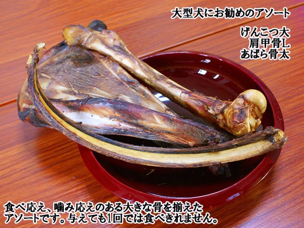 画像5: 犬用鹿肉・猪肉・鹿骨フードアソート3000 いろんな部位を少しずつピックアップしたお試しにもピッタリなアソートセット 長野県阿智村産 (5)