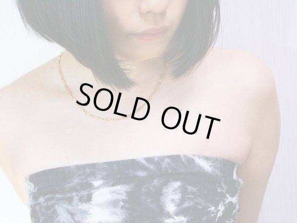 画像3: ☆1点限定☆ K18の幅広スクリューネックレス【送料無料】何十年も眠っていたホールマーク付きK18を磨き直したリユース品です。 (3)