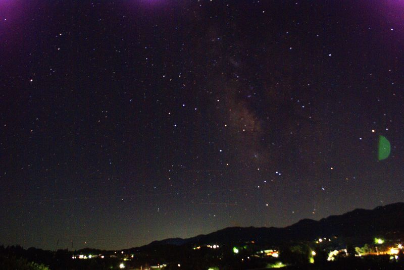 満天の阿智の空